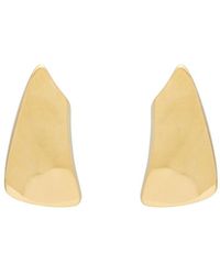 Saint Laurent - Comet Triangle Earrings - Lyst
