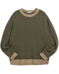 YMC - Jersey Fife Con Ribete De Ganchillo - Lyst