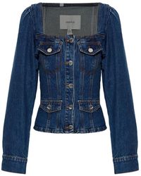 Gestuz - Button Denim Jacket - Lyst