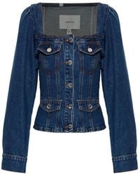 Gestuz - Button Denim Jacket - Lyst
