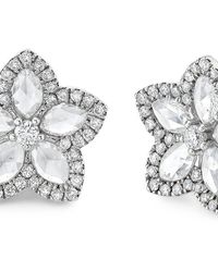 Logan Hollowell - 18K Eternal Jardin Diamond Stud Earrings - Lyst