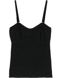 Zimmermann - Alight panelled ribbed tank top - Lyst