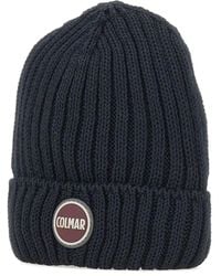 Colmar - Gerippte Beanie Logo-Patch - Lyst