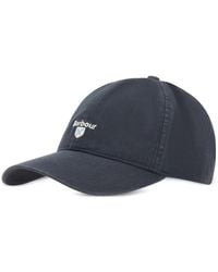 Barbour - Logo Canvas Cap - Lyst