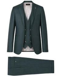 Luigi Bianchi - Three-Piece Tailored Suit - Lyst