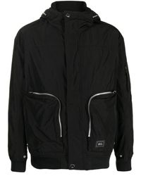 Karl Lagerfeld - Zip-detail Hooded Jacket - Lyst