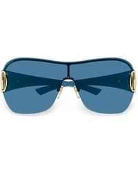 Gucci - Horsebit Geometric-Frame Sunglasses - Lyst