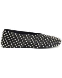 Jil Sander - Studded Ballerina Shoes - Lyst
