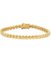 Jennifer Meyer - Heart Tennis Bracelet - Lyst