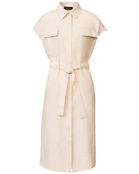 Fabiana Filippi - Patch Pocket Belted Dress - Lyst