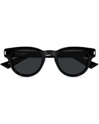 Saint Laurent - Round-Frame Sunglasses - Lyst