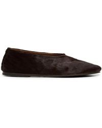 Marsèll - Coltellaccio Leather Ballet Flats - Lyst