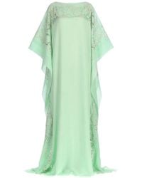 Ermanno Scervino - Floral-Embroidered Maxi Dress - Lyst