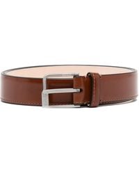 Maison Margiela - Square-buckle Leather Belt - Lyst