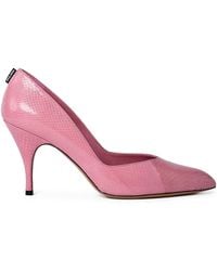 Miu Miu - Zapatos texturizados con tacón de 85 mm - Lyst