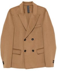 Hōsio - Double-Breasted Buttoned Blazer - Lyst
