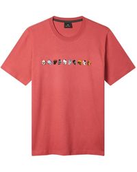 Paul Smith - Skull-Print T-Shirt - Lyst