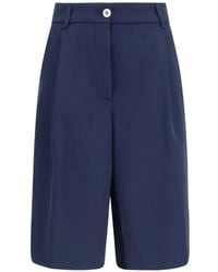 Cruna - Pleated Buttoned Shorts - Lyst
