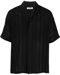 Attachment - Striped Short-sleeve Shirt - Lyst