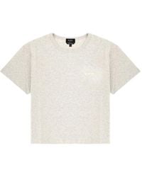 A.P.C. - Logo T-Shirt - Lyst