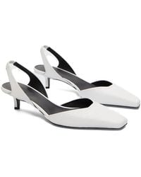 Loulou de Saison - Square-Toe Slingback Pumps - Lyst