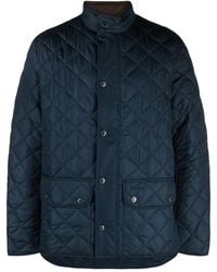 Barbour - Plumífero Con Botones - Lyst