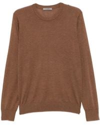 Corneliani - Crew-Neck Long-Sleeve Sweater - Lyst