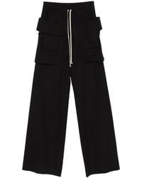 Rick Owens - Cotton Drawstring Trousers - Lyst