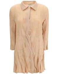 GONGDID DESIGN - Long-Sleeve Mini Dress - Lyst