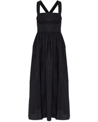Matteau - Robe Courte À Bretelles Croisées - Lyst
