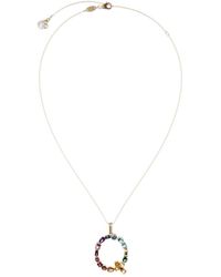Dolce & Gabbana Q トパーズ ネックレス - ホワイト