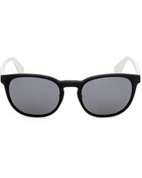 adidas - Matte-Finish Square-Frame Sunglasses - Lyst