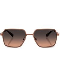 Michael Kors - Dana Point Geometric-Frame Sunglasses - Lyst