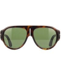 Gucci - Tortoiseshell-Effect Pilot-Frame Sunglasses - Lyst