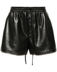 Nanushka - Short en cuir artificiel - Lyst