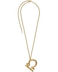 Jil Sander - Zodiac-Sign Pendant Necklace - Lyst