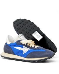 RUN OF - Panelled Sneakers - Lyst