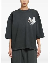 Willy Chavarria - El Movimiento Buffalo Cotton T-Shirt - Lyst