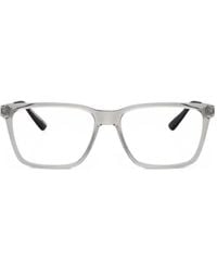 ARMANI EXCHANGE - Brille Mit Eckigem Gestell - Lyst