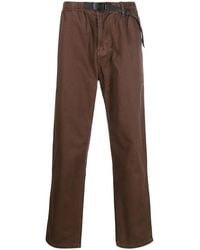 Gramicci - Belted-Waist Straight-Leg Trousers - Lyst