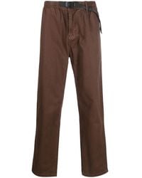 Gramicci - Belted-Waist Straight-Leg Trousers - Lyst