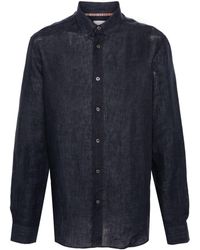 Paul Smith - Chambray Linen Shirt - Lyst