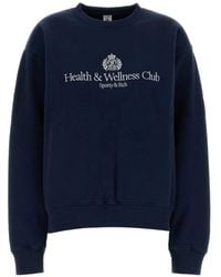 Sporty & Rich - Logo-Print Sweatshirt - Lyst