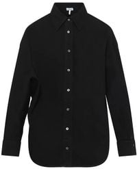 Loewe - Gewikkelde Blouse Met Lange Mouwen - Lyst