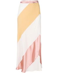 Marni Falda con panel a rayas - Multicolor