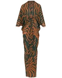 Johanna Ortiz - Sensory Tapestry Midi Dress - Lyst