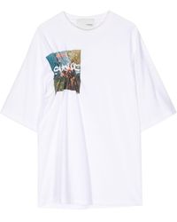 Yoshio Kubo - Carp Crash Cotton T-shirt - Lyst