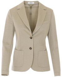 Circolo 1901 - Chaqueta Con Bolsillo De Parche Y Botones - Lyst