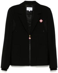 CASABLANCA - Zip Up Sports Tailoring Jacket - Lyst