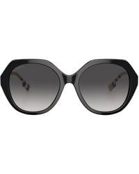 Burberry - Vanessa Geometric-Frame Sunglasses - Lyst
